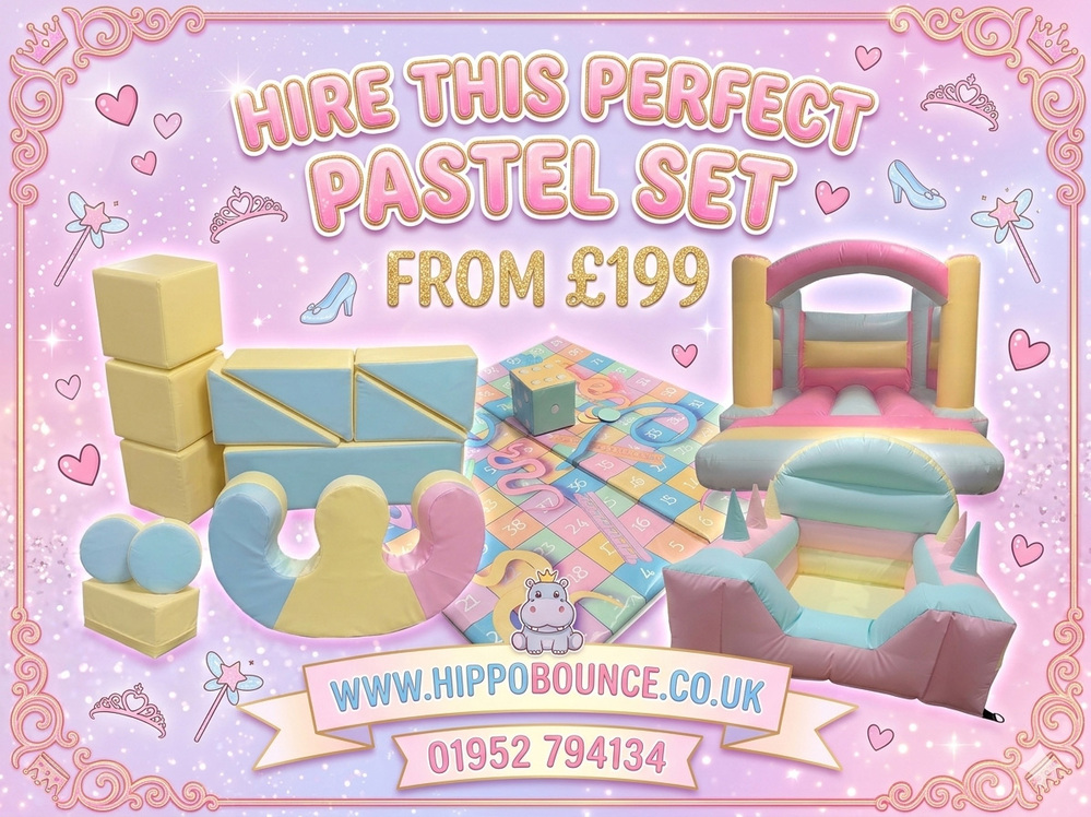 Pastel Inflatable Set