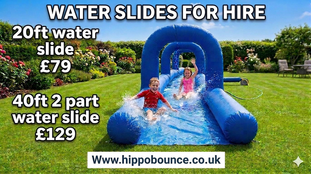 20 foot water slide