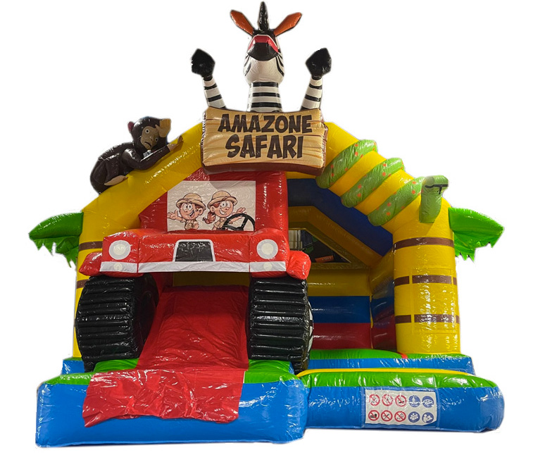 16x12ft Safari Bouncy Castle