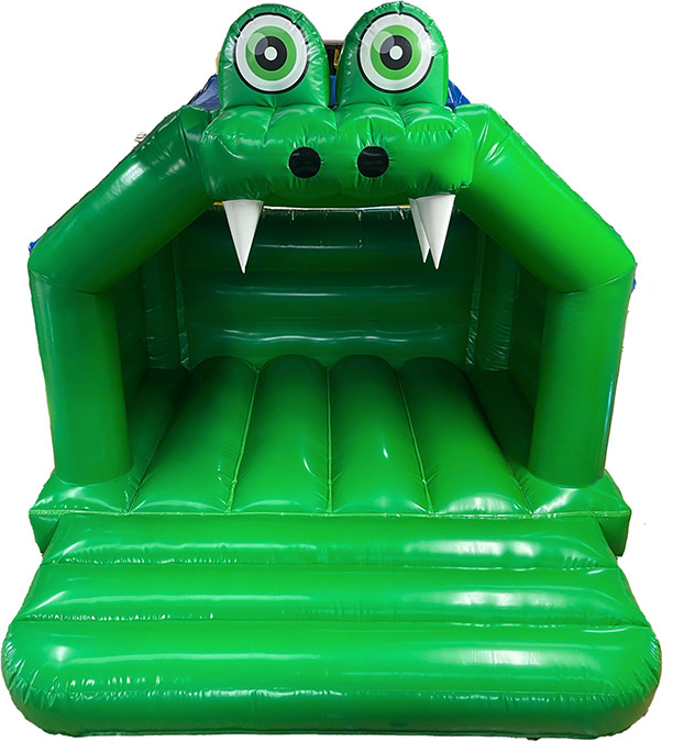 3d Crocodile Bouncy Castle