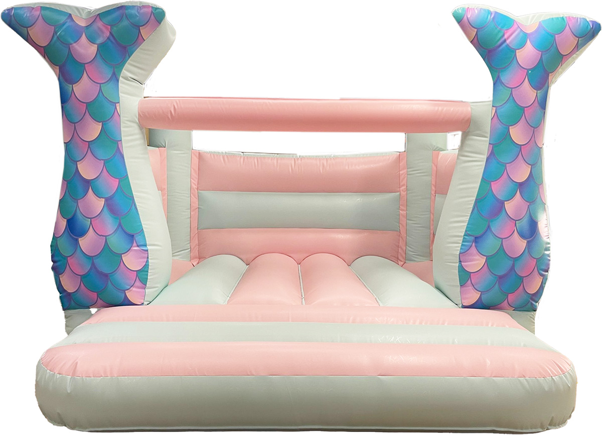 Mermaid Pastel Bouncy Castle