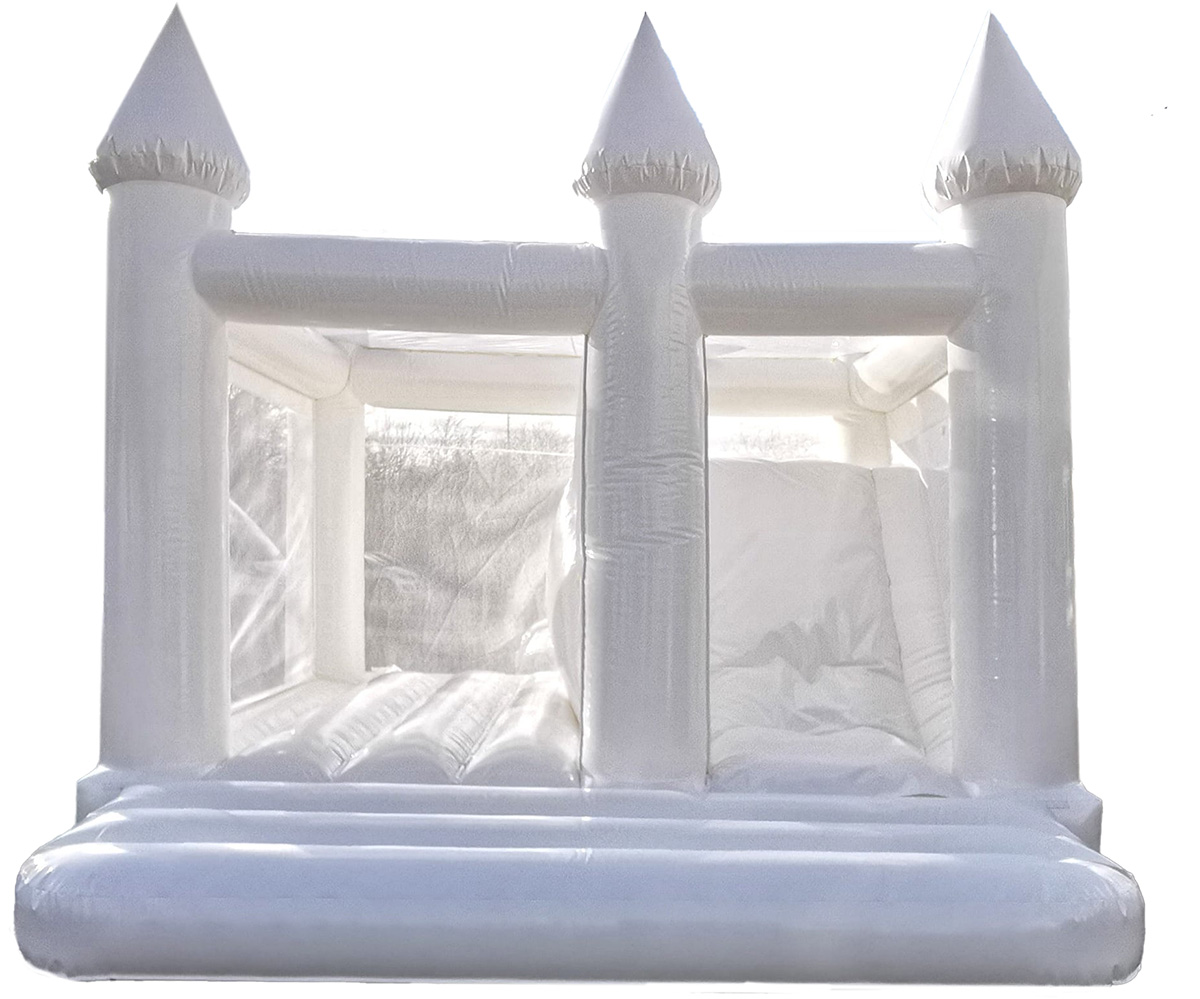 16x18ft White Castle and Slide
