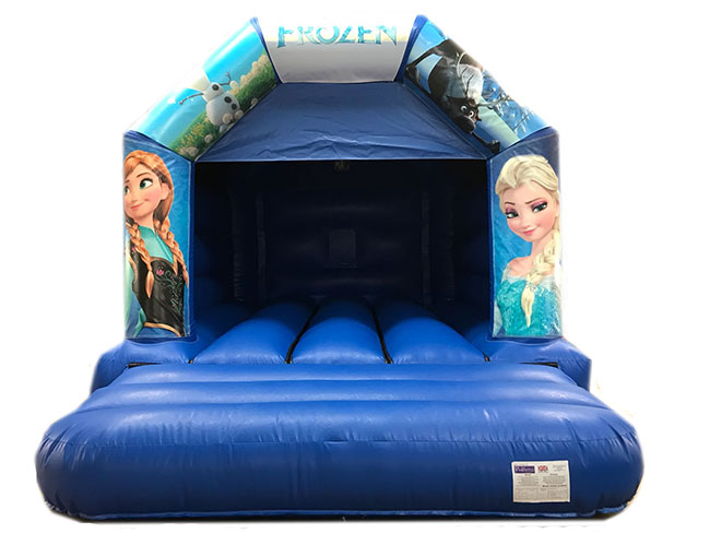 Frozen bouncy castle