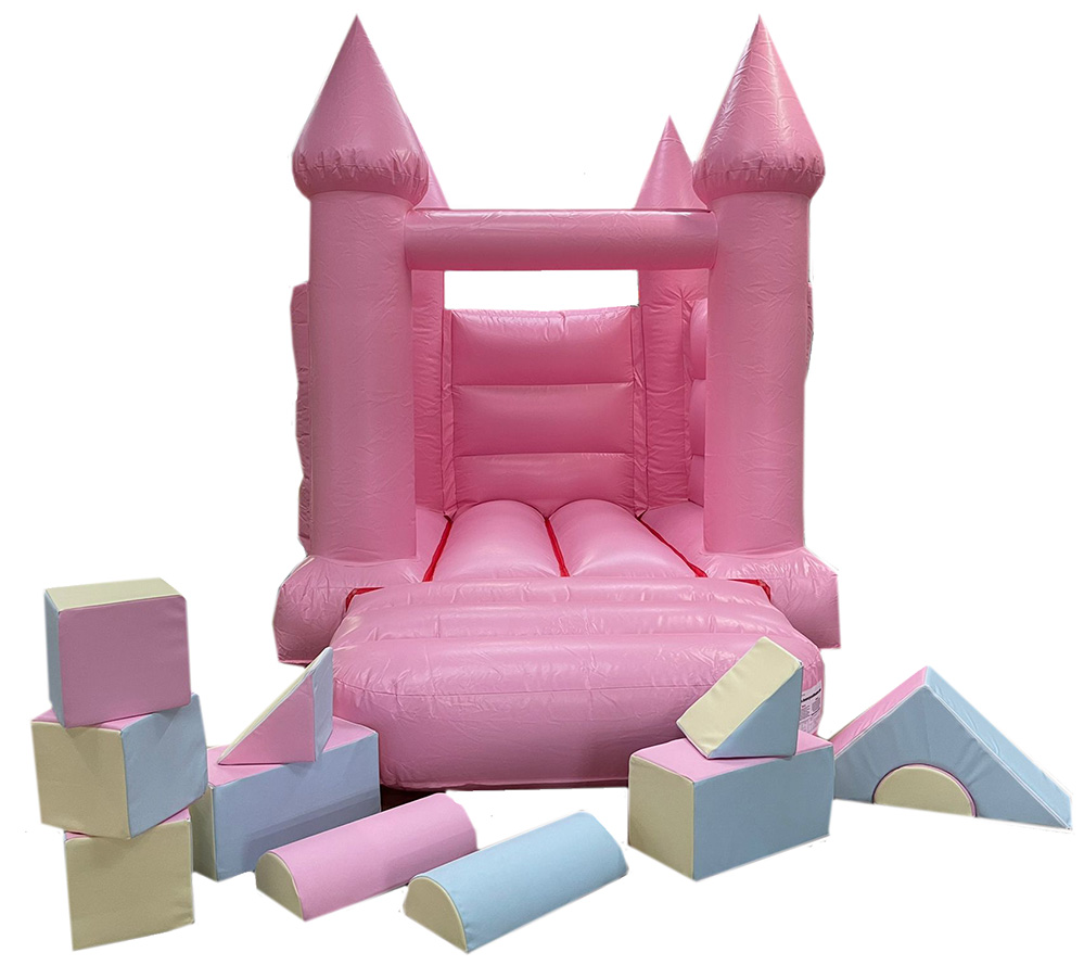 8x11ft Pastel Castle and Softplay