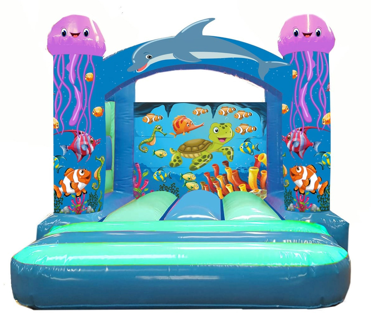 3D Underwater Bouncy Castle